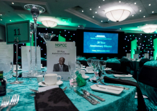 NSPCC event image showing table layouts
