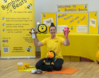 Marketing image for Bumble beats sensory music classes