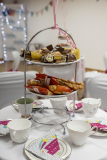 Image shows Pamper party food plate example