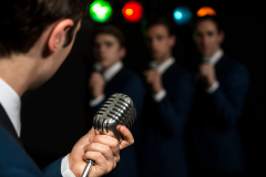 Singing Group image taken at the Studios of Image and Events photography in Peterborough