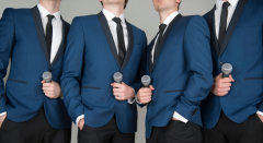 Vocal group Photoshoot at Studios of Image and Events photography in Peterborough