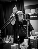 Radio station DJ in action for Press and Marketing