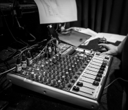 Photograph of Radio station sound desk