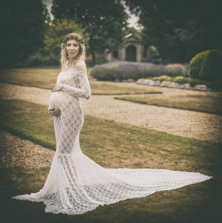 22.07.2018 Maternity shoot Aimee and Matt at Thorpe Hall gardens Peterborough