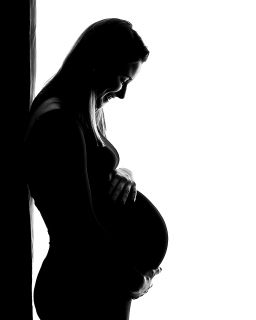Maternity Monochrome from the Studio of Image and Events Photography Peterborough.