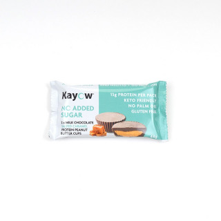 Peanut Butter Protein Bar on white background