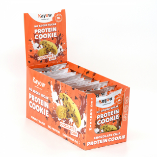 product Image of Chocolate chip Protein Bar dispenser box on white background