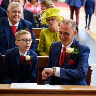 Chris and Laura Wedding at Thorney Abbey followed by reception at Thorney Golf Club, 22nd July 2023.