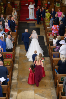 Chris and Laura Wedding at Thorney Abbey followed by reception at Thorney Golf Club, 22nd July 2023.