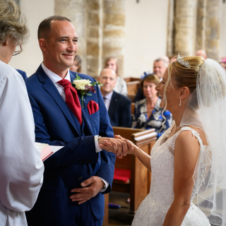 Chris and Laura Wedding at Thorney Abbey followed by reception at Thorney Golf Club, 22nd July 2023.