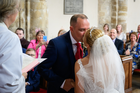 Chris and Laura Wedding at Thorney Abbey followed by reception at Thorney Golf Club, 22nd July 2023.