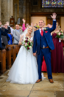 Chris and Laura Wedding at Thorney Abbey followed by reception at Thorney Golf Club, 22nd July 2023.