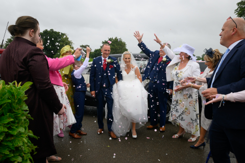 Chris and Laura Wedding at Thorney Abbey followed by reception at Thorney Golf Club, 22nd July 2023.