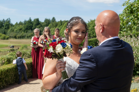 Lauren and Alex WeddingSaturday 9thd July 2022Service and reception at Greetham valley golf club