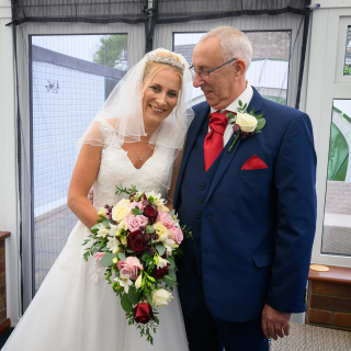 Chris and Laura Wedding at Thorney Abbey followed by reception at Thorney Golf Club, 22nd July 2023.
