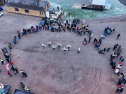 Peterborough-Morros-at-Straw-bear-burning-ceremony-2025