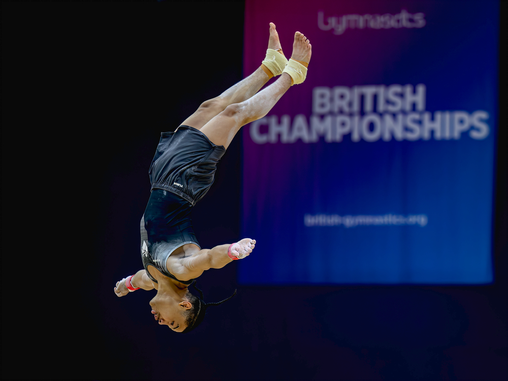 British Artistic Gymnastics Championship, Liverpool, M&S Bank Arena, Beam, Vault, Floor, Rings, Pommel, Parallel bars, Uneven bars Athlete at British Artistic Gymnastics Championships