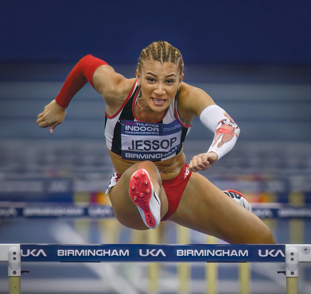 UK Athletics Indoor Championships 2023 Jessop hurdles UK Athletics Indoor Championships